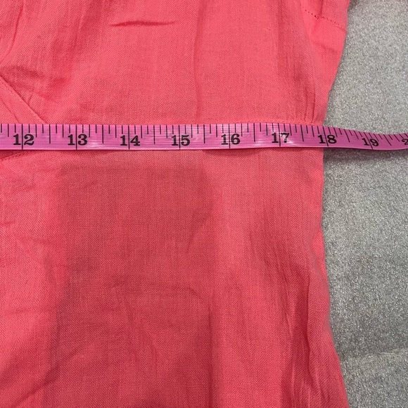 [L]Vero Moda Coral Ronia 3/4 Sleeves Tunic Mix WMN V-Neck Top - Picture 8 of 10